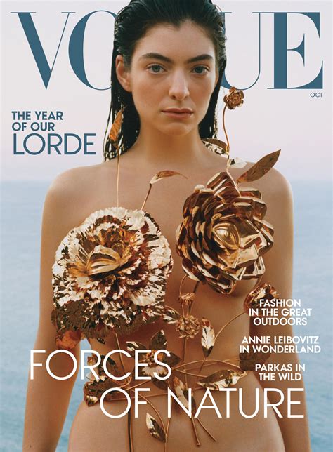 Lorde Covers Vogue Us October 2021 By Théo De Gueltzl Fashionotography