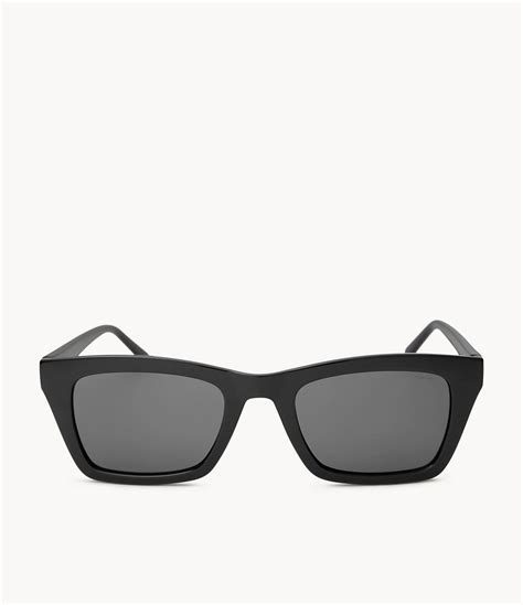 fossil women s black square sunglasses w gradient lens buy online in south africa