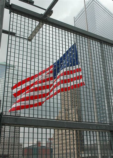 Flag At Ground Zero Photograph By Frank Mari