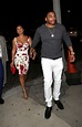 Cute couple Nelly and Shantel Jackson were spotted out at Koi ...