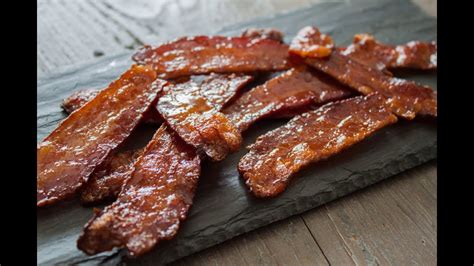 People often joke that bacon makes everything better. How to make maple candied bacon- 4 Mins or Less Recipe ...