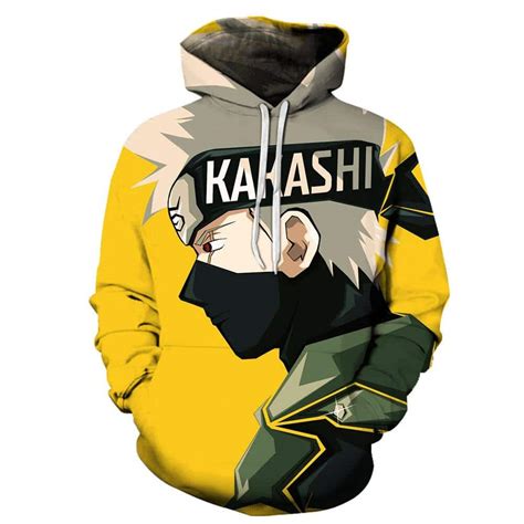 Naruto Kakashi Hoodies Anime Hoodie Shop
