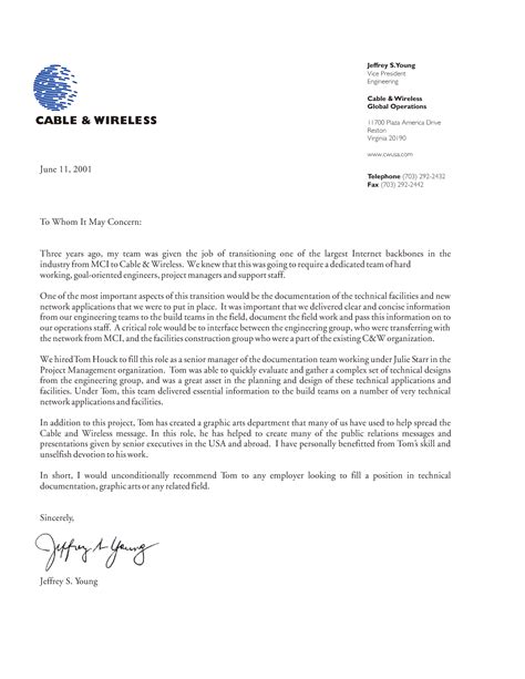 Effective recommendation letters contain the who here is a sample letter demonstrating the 5w's and how at work in a positive letter of recommendation for a student. Work Reference Letter For Visa - Letter