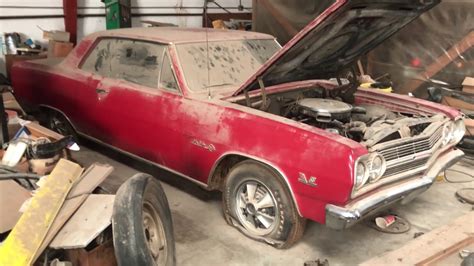 The Most Original 1965 Z16 Ss396 Chevelle Found Parked For 48 Years In