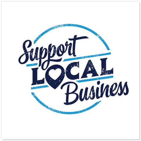 Support Local Business Stickers Etsy