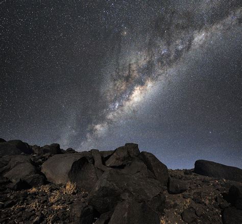 Atacama Desert In Chile Milky Way Night Skies Nature