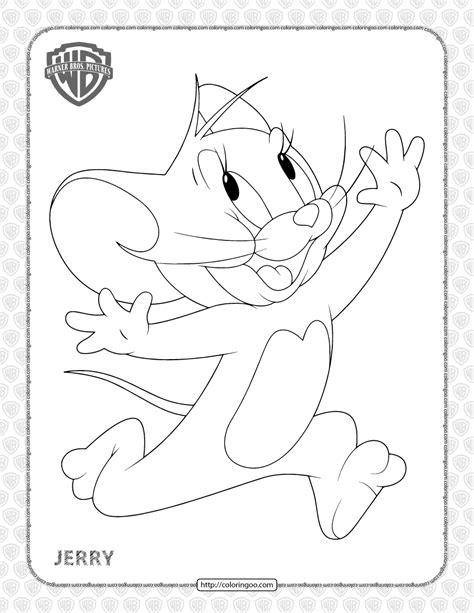 Printable Tom and Jerry Coloring Pages