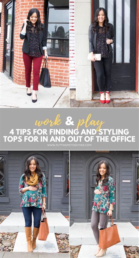 4 Tips For Finding And Styling Tops For Business Casual And Play Business Casual Outfits