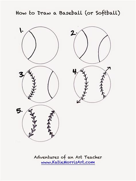 How To Draw A Baseball A Step By Step Guide Ihsanpedia