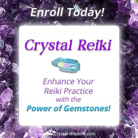 Crystal Reiki Certification Crystal Wisdom With Shannon Marie