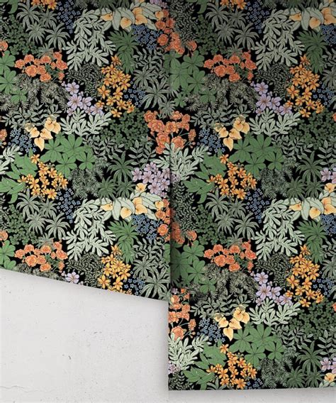 Atrium Wallpaper Floral Leafy Wallpaper Milton And King Uk