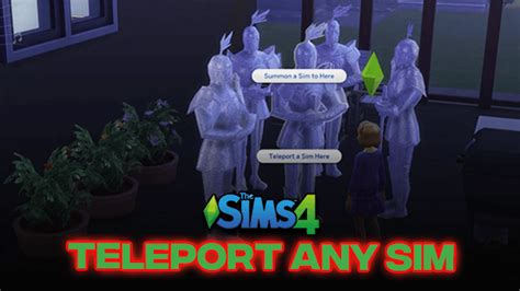 Sims 4 Teleporter Mod