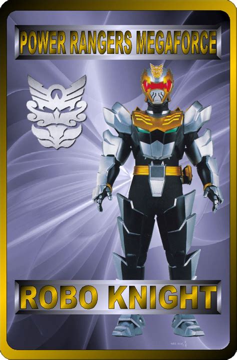 Robo Knight By Rangeranime On Deviantart Power Rangers Megaforce