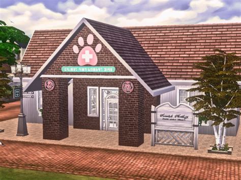The Sims Resource Little Paws Vet Clinic No Cc By Ilinny • Sims 4