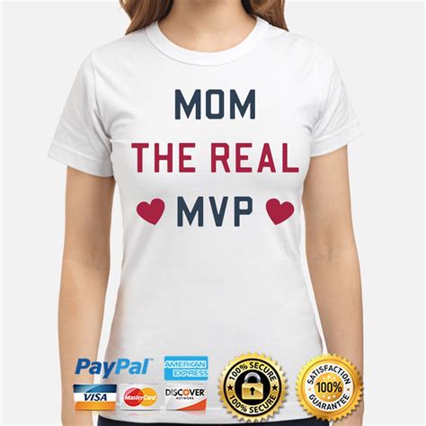 mom the real mvp shirt bouncetees