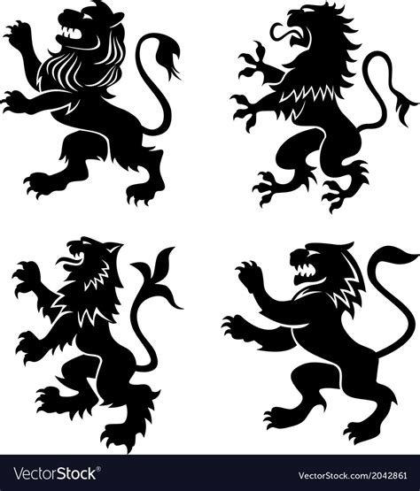 Free Free 106 Lion Heraldry Svg SVG PNG EPS DXF File