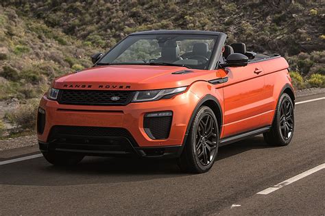 Roofless Streak Range Rover Evoque Finally Goes Convertible For 2016