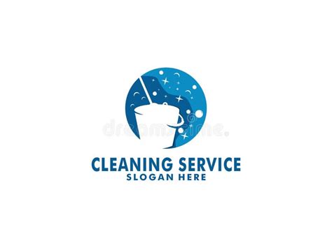 Cleaning Logo Design Inspiration Cleaning Service Logo Vector Stock Vector Illustration Of