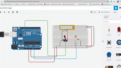 Light Sensor Photoresistor With Arduino In Tinkercad Light Sensor Images
