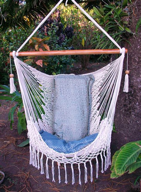 Our hammock chair turns everything you do into a little adventure. Buy Black Hammock Chair with Macrame Edge Handmade Cotton ...