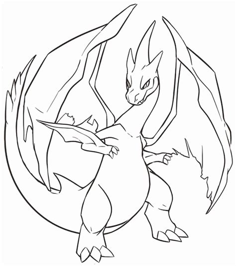 Mega Charizard X Coloring Page at GetColorings.com | Free ... This is a personalised thing just like candy that can be used to mega evolve pokémon.