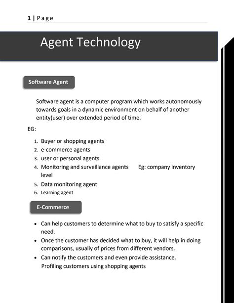 Solution Gce Advanced Level Ict Agent Technology Studypool