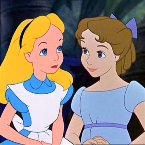 Wendy And Alice Disney Cartoon Characters Disney Characters Disney