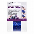 Foil â€˜EM foglio decorativo per unghie So Easy Blu 99043 2 pezzi