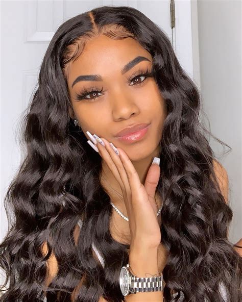 30 Inch Long Wigs Body Wave 6x6 Lace Closure Wigs For Women In 2020 Wig Hairstyles Curly Hair