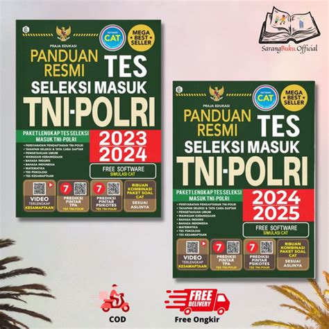 Jual PANDUAN RESMI TES SELEKSI MASUK TNI POLRI 2023 2024 2024 2025