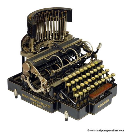 Algunas De Las Máquinas De Escribir Más Antiguas Y Bonitas Del Mundo