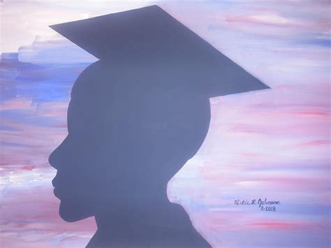 The Graduate Painting By Vickie R Johnson Fine Art America