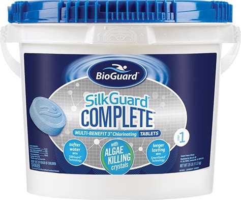 Bioguard Silkguard Complete 3 Chlorinating Tablets 25 Lb Pool Supply