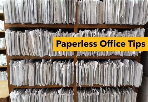 Tips For Going Paperless In The Office Fairbetta