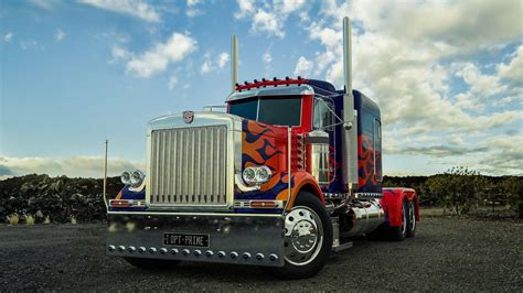 Optimus Prime Truck Wallpapers Top Free Optimus Prime Truck Backgrounds WallpaperAccess