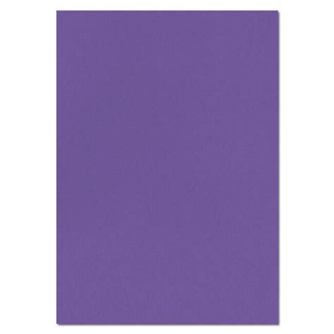 50 Purple A4 Sheets Intense Purple Paper 297mm X 210mm
