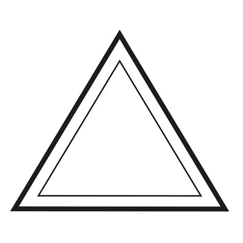 Geometry Svg Triangle Frames Svg Etsy
