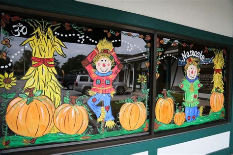 Image Result For Fall Window Painting Fall Window Painting Painting