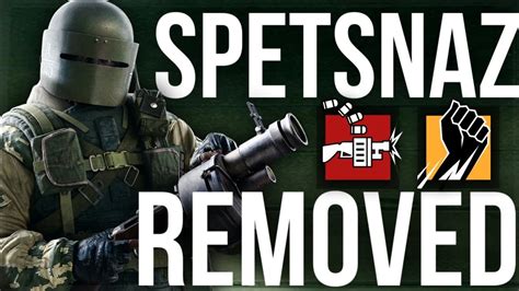 Russian Spetsnaz Bios Removed In Rainbow Six Siege Potential Changes