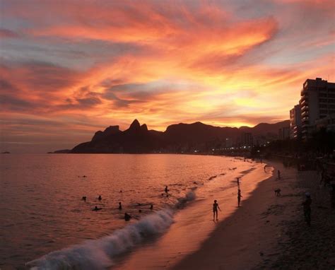 Ipanema Beach Rio De Janeiro Brazil 15 Incredibly Beautiful Sunsets