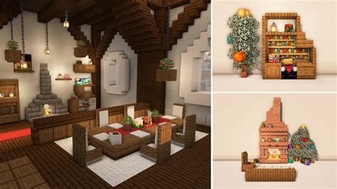 Minecraft How To Design Your Interiors For Christmas Minecraft Map