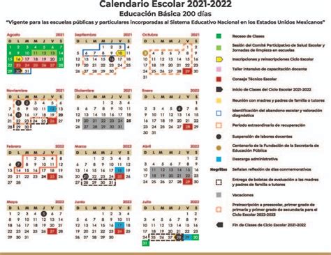 Calendario Escolar 2023 A 2024 Sep Pdf Para Descargar Images