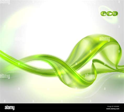 Abstract Green Wave Background Stock Vector Image And Art Alamy
