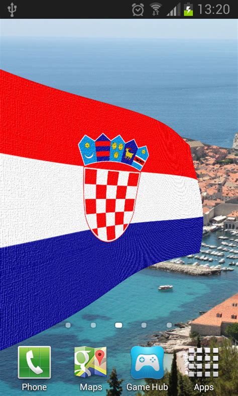 Croatia flag wallpaper 1920px width, 1080px height, 2321 kb, for your pc desktop background and mobile phone (ipad, iphone, adroid). Croatia Flag Live Wallpaper - Android Apps on Google Play