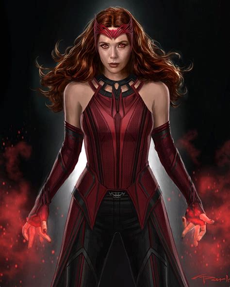 Andy Park On Instagram ““you Are The Scarlet Witch” Ok Here It Is