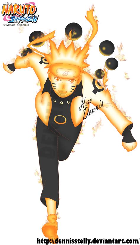Naruto Uzumaki Rikudou Mode By Dennisstelly On Deviantart