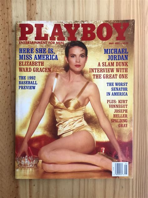 Playboy Magazine May 1992 Michael Jordan Miss America Elizabeth