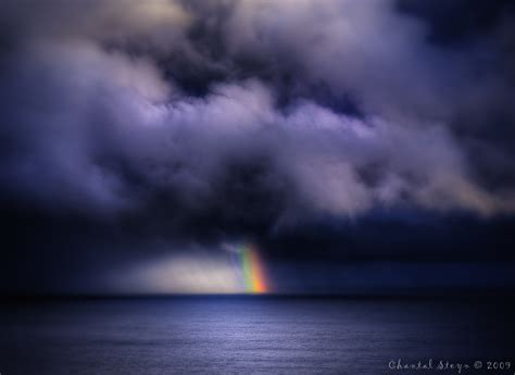 Rainbow And Dark Cloud By Chantal Steyn