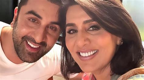 Neetu Kapoor Poses With Her ‘favourite Co Star Ranbir Kapoor For A