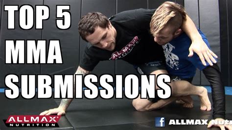 Currans Top 5 Mma Submissions 4 Triangle Choke Youtube